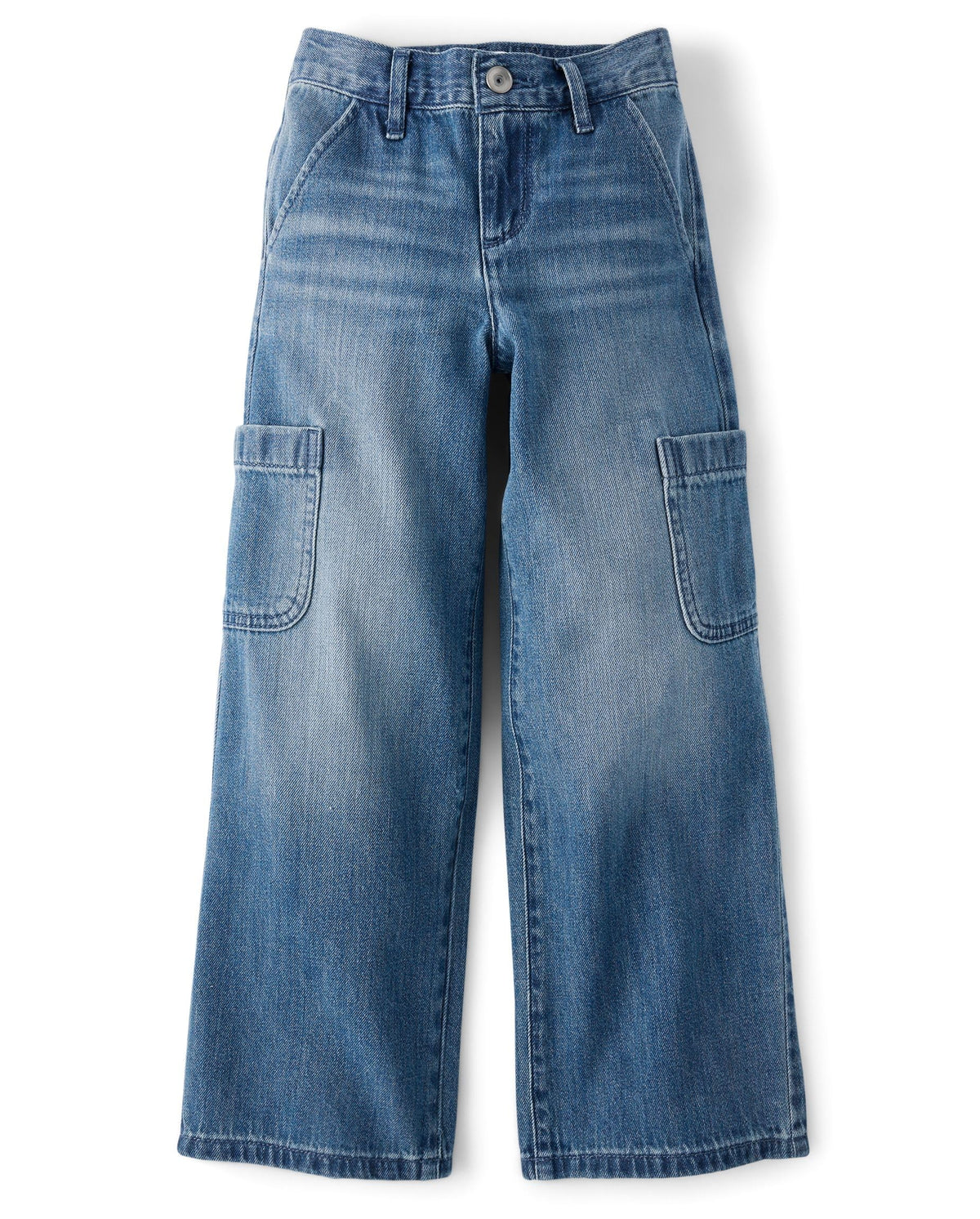 The Children's Place Girls' Baggy Cargo Jeans