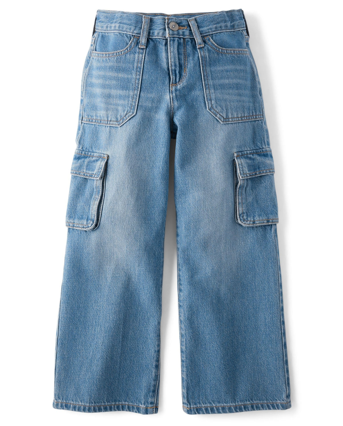 The Children's Place Girls' Baggy Cargo Jeans