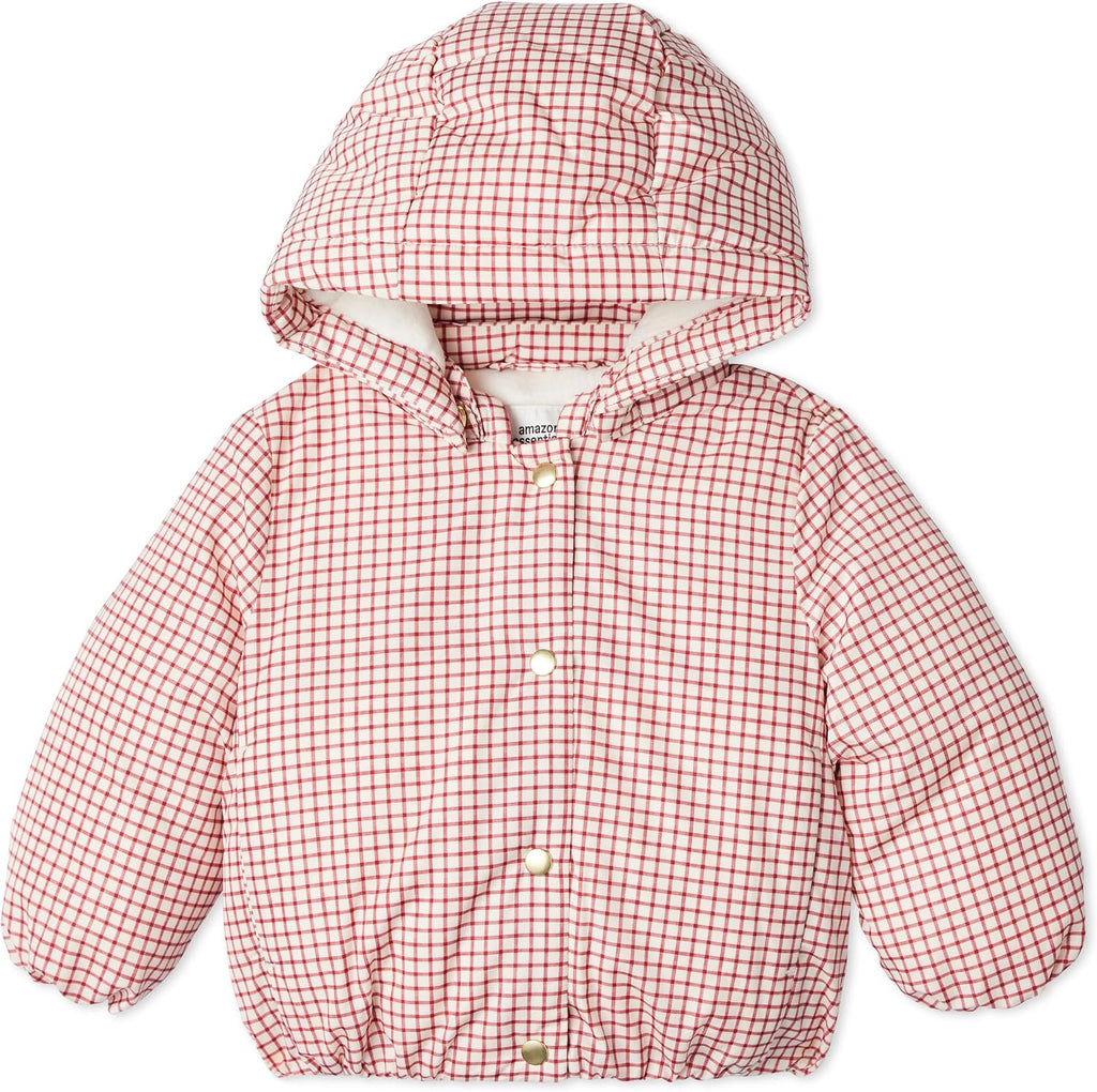 Amazon Essentials x Sofia Grainge Toddler Girls' Hooded Puffer Jacket