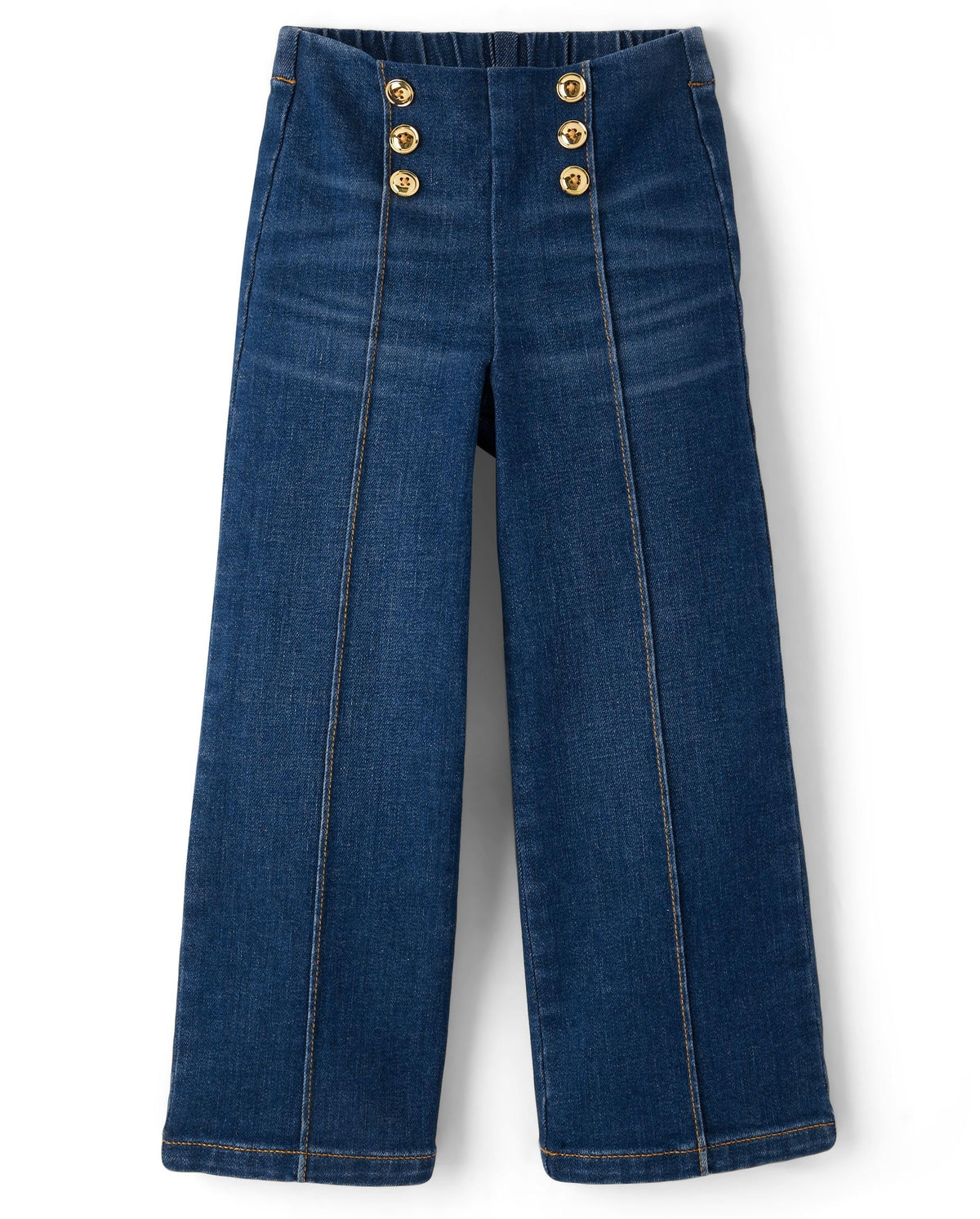 Gymboree Girls' and Toddler Wide Leg Jeans