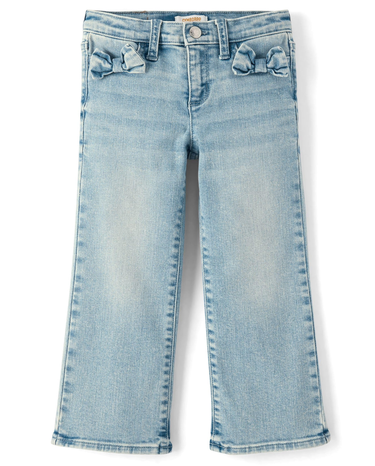 Gymboree Girls' and Toddler Wide Leg Jeans