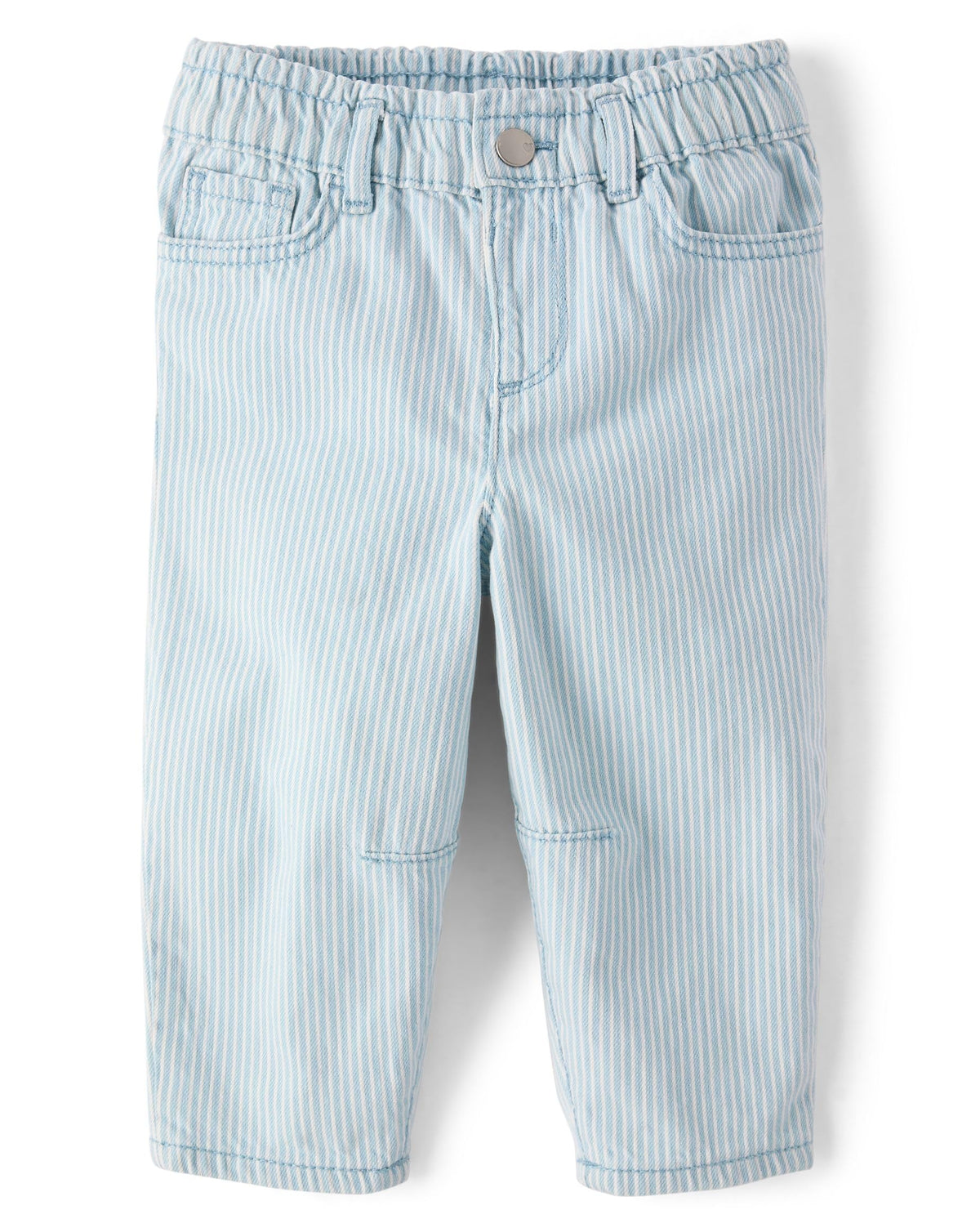 The Children's Place Baby Girls' and Toddler Barrel Leg Jeans
