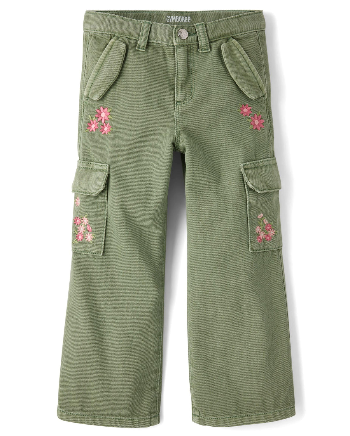 Gymboree Girls' and Toddler Wide Leg Jeans