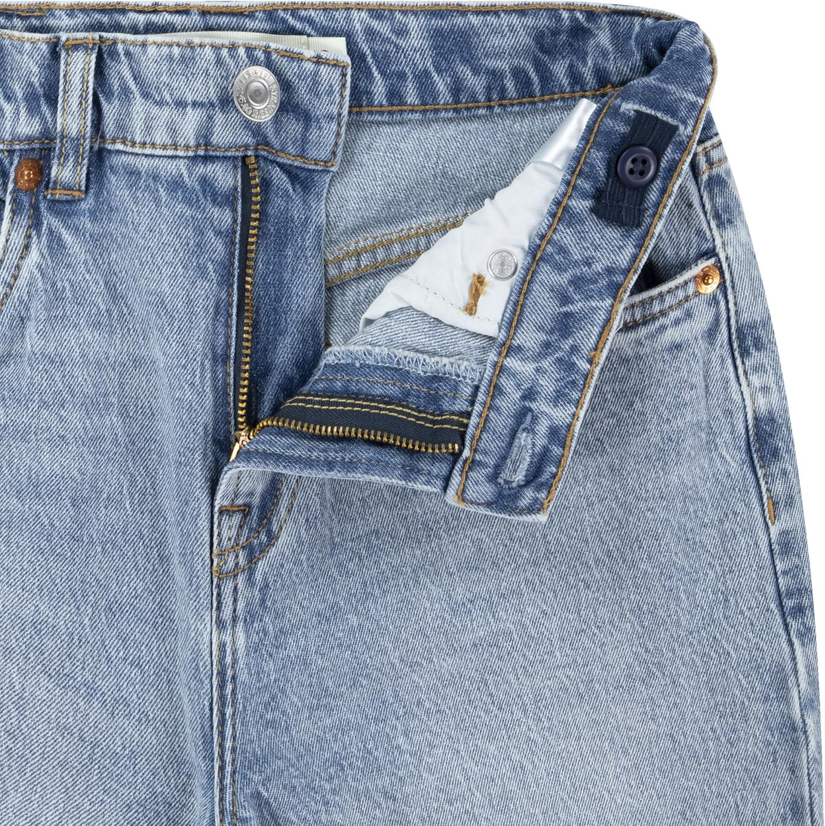 Levi's Kids High-Rise Baggy (Big Kid)