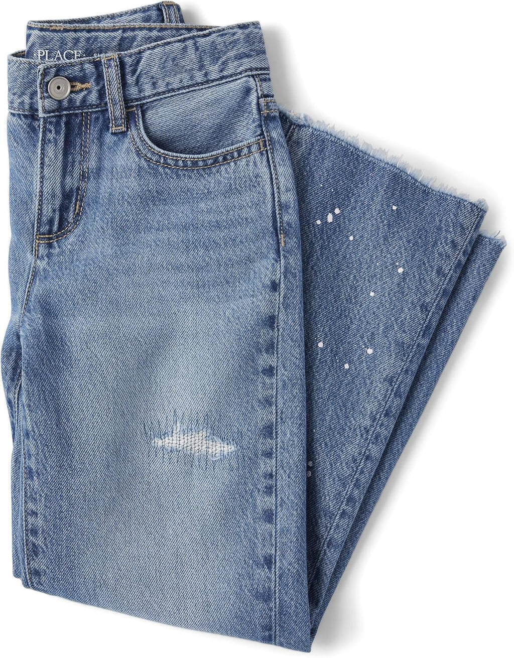 The Children's Place Girls' Wide Leg Jeans