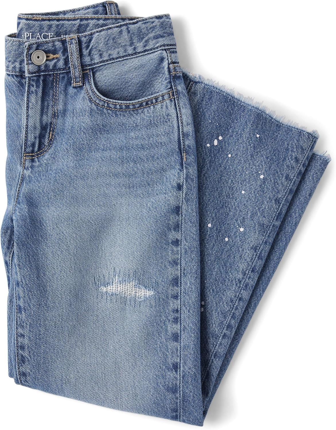 The Children's Place Girls' Wide Leg Jeans